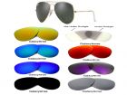 Galaxy Replacement Lenses For Ray Ban RB3025 Aviators 8 Colors Polarized 58mm